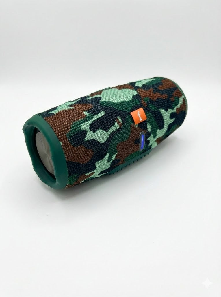Boxa portabila Bluetooth, 2x5W, culoare army