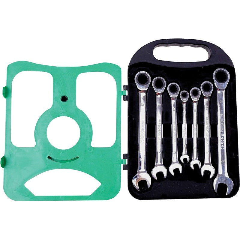 Chei combinate cu clichet set 7, 8-19mm, HB511307