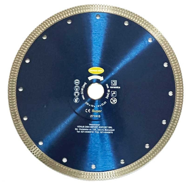 Disc Diamantat pentru Ceramica - 230 X 1.8 X 10 X 22.23 MM