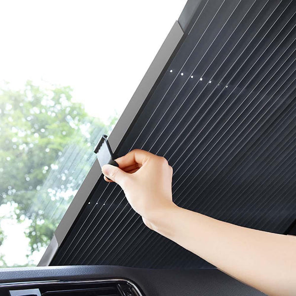 Parasolar auto retractabil 150x70 cm, Carguard