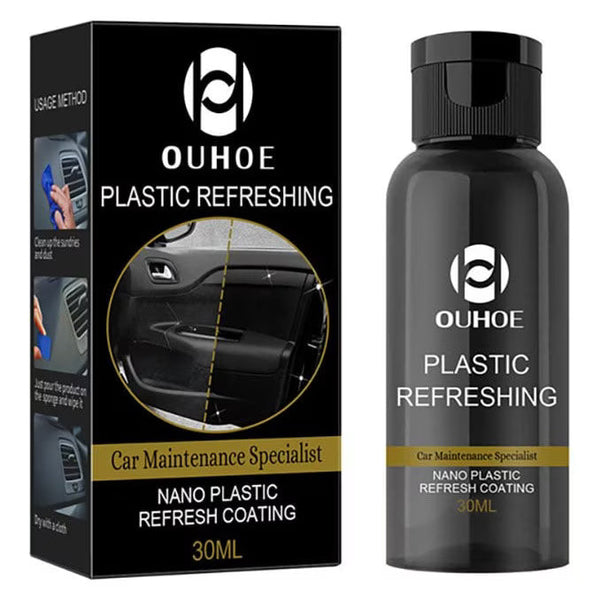 Solutie nano restaurare plastic auto, 30 ml
