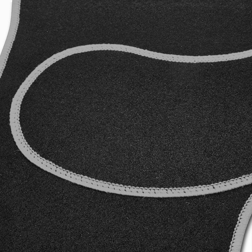 Covorase textile negru-gri - montate in masina