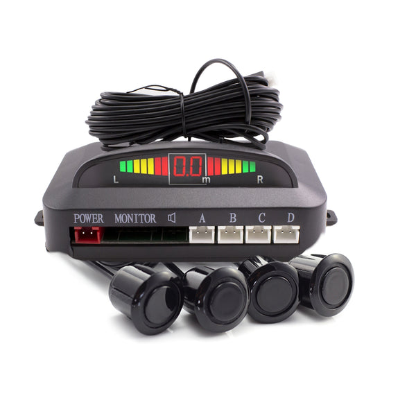 Set senzori de parcare cu afisaj LED - continut pachet