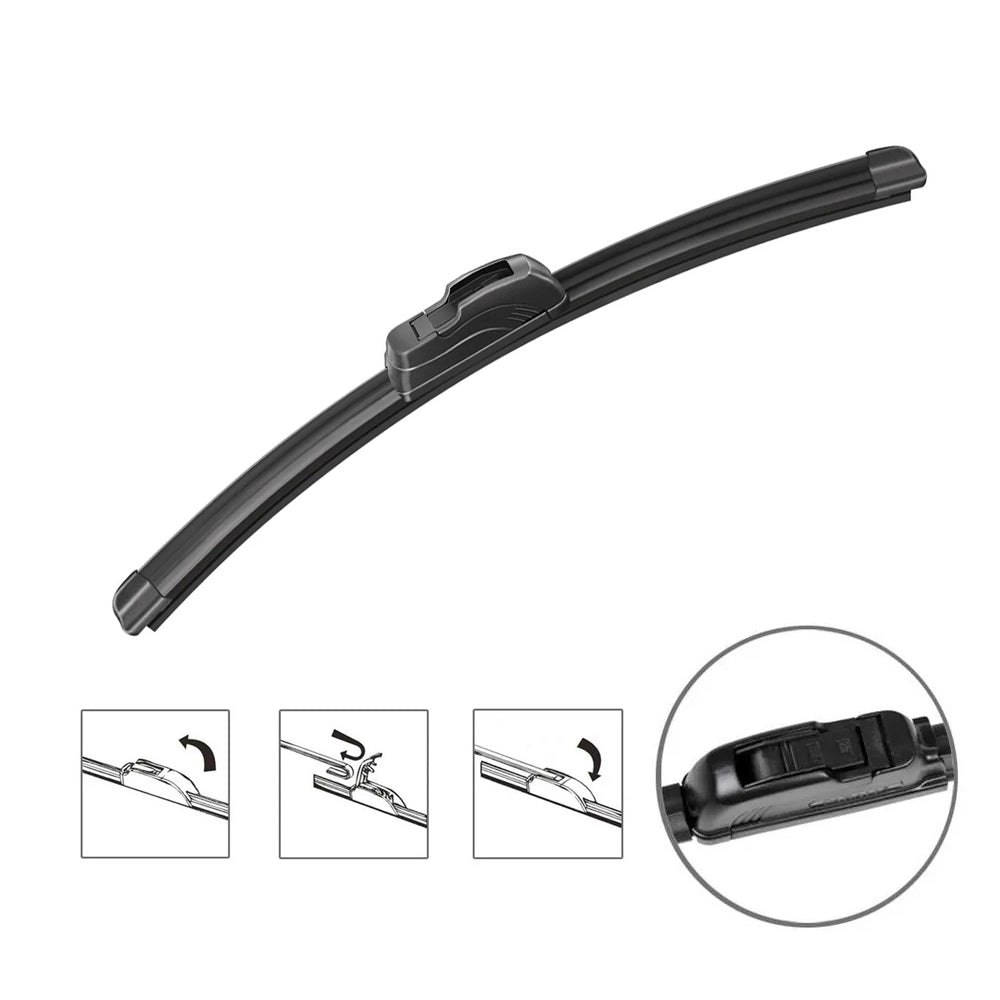 Ștergător parbriz FLAT 24" / 60 cm, fără cadru, Carguard - imagine 3