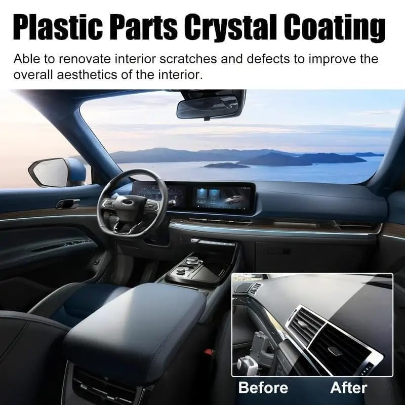 Solutie ceramica restaurare plastic auto, 30ml - imagine 3