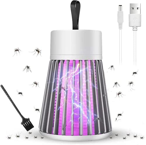 Lampa UV anti insecte, capcana electrica, interior/exterior - imagine 2