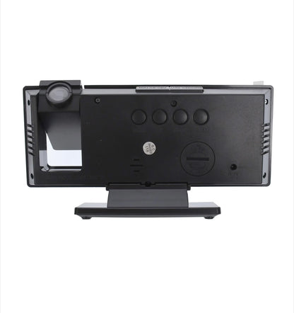 Ceas digital de masa cu LED, oglinda si proiector - imagine 3