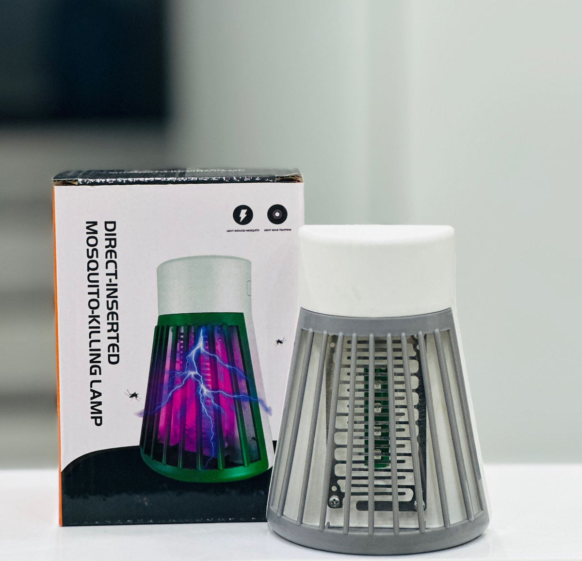 Lampa UV anti insecte, capcana electrica, interior/exterior - imagine 3