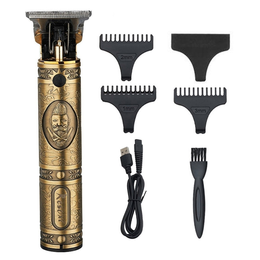 Masina de tuns, lame inox, incarcare USB - imagine 2