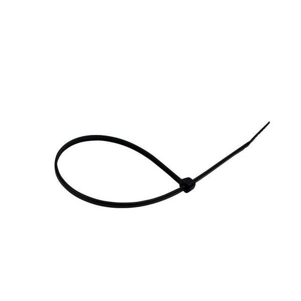 Brida nylon negru 3,6x200 mm, 50 buc