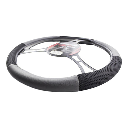Husa volan negru-gri - interior TRP