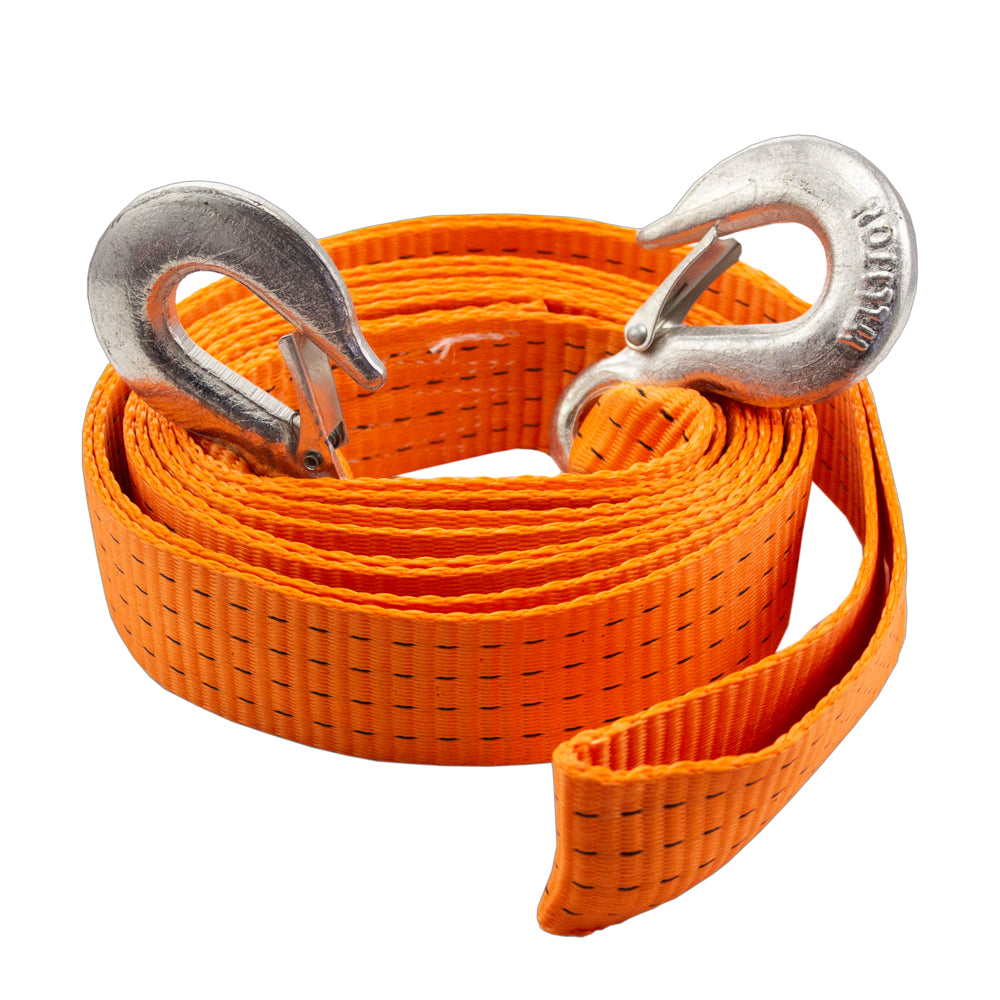 Chingă de tractare auto 4 m cu cârlige, Carguard - 6,5 tone