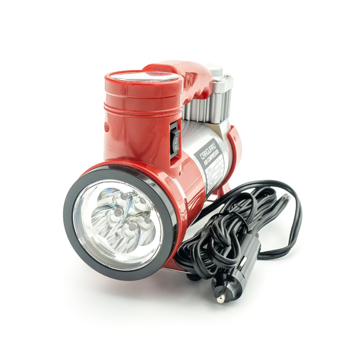 Compresor auto 12V pentru umflat anvelope, Carguard - Standard 30 L/min