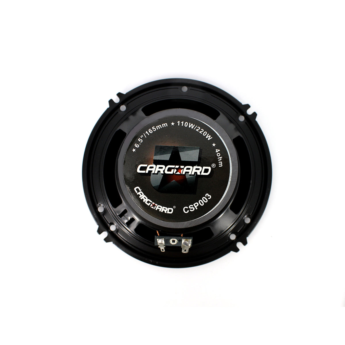 Difuzor auto Carguard 6,5 inch - vedere spate cu magnet