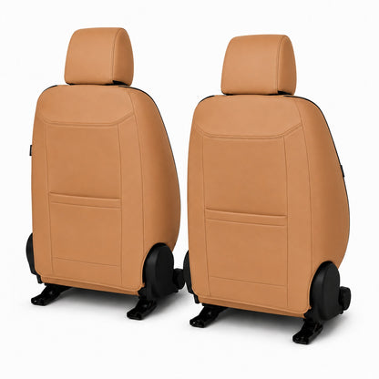 Huse auto Deluxe maro caramel - imagine 7