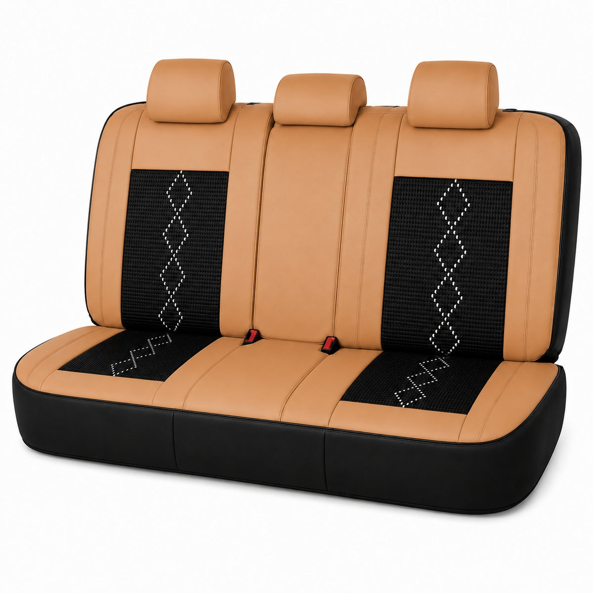 Huse auto Deluxe maro caramel - imagine 3