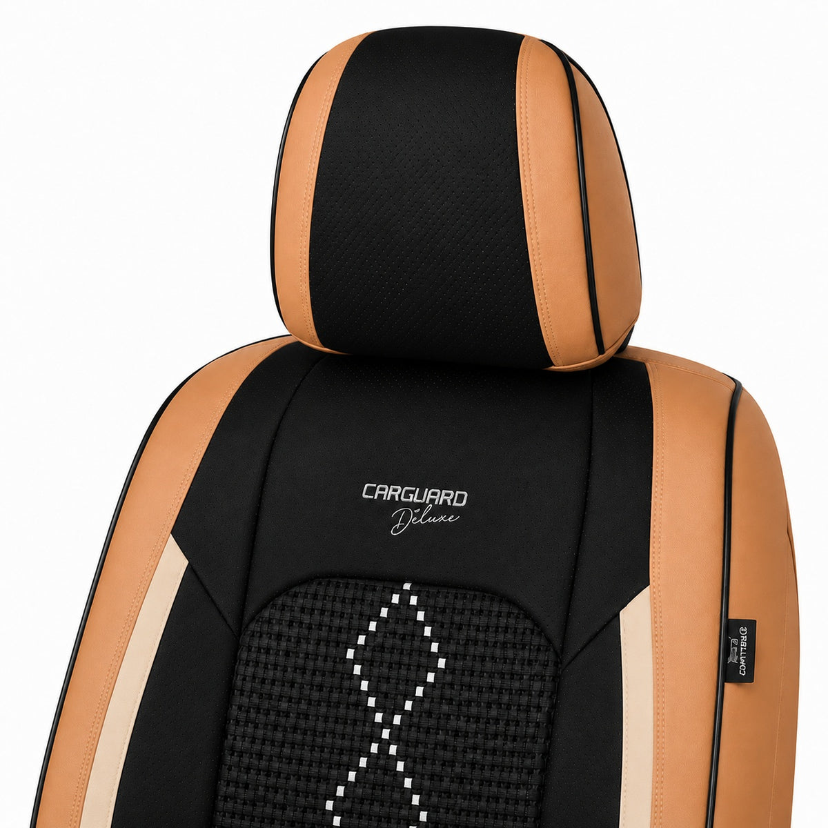 Huse auto Deluxe maro caramel - imagine 4