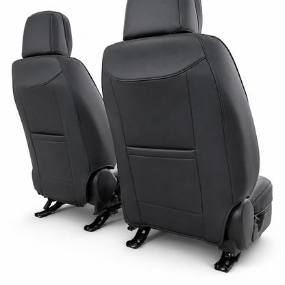 Huse auto Deluxe negru și alb - imagine 6