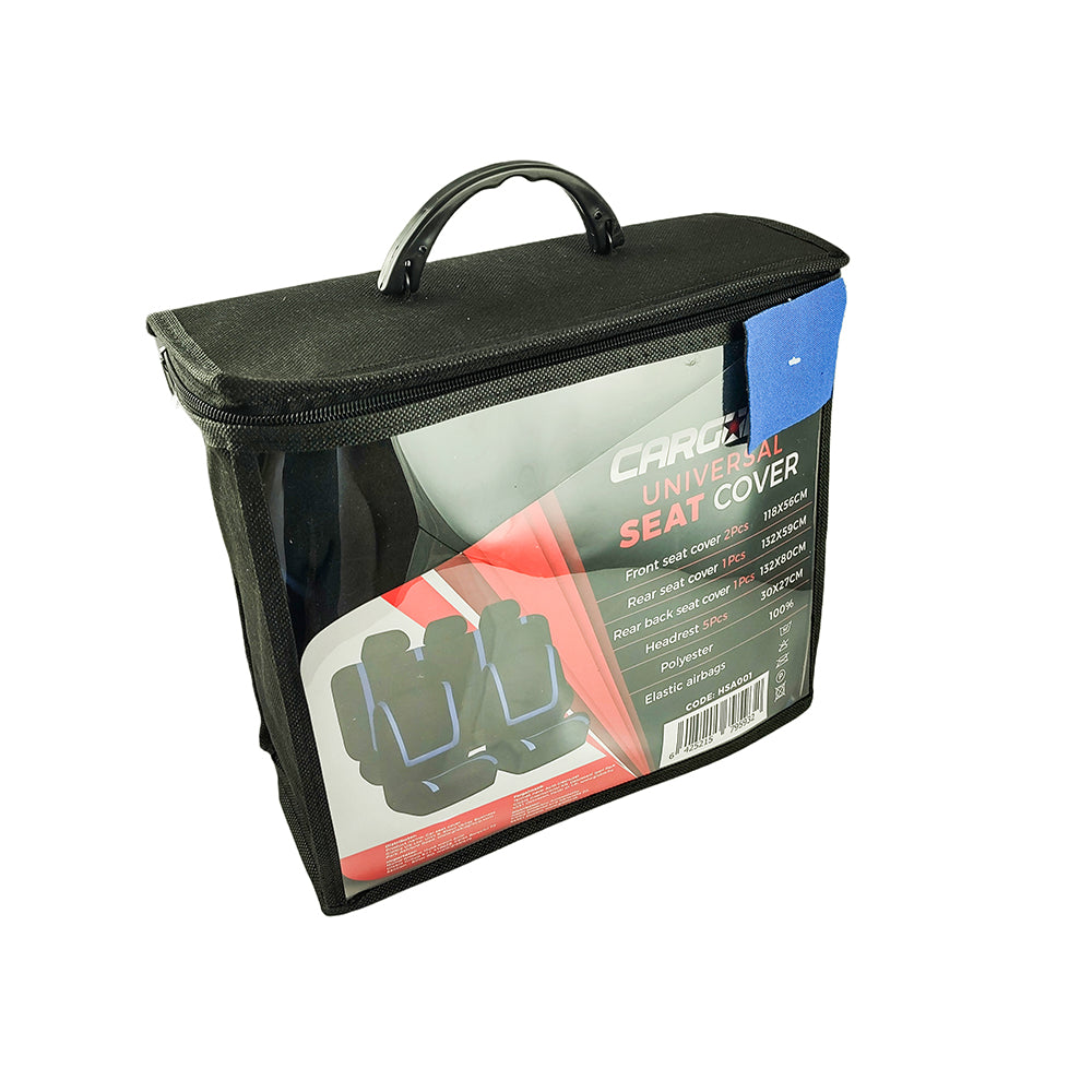 Huse universale scaune auto albastre Carguard - husa scaun fata