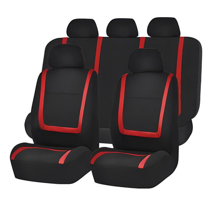 Huse universale scaune auto rosii, Carguard