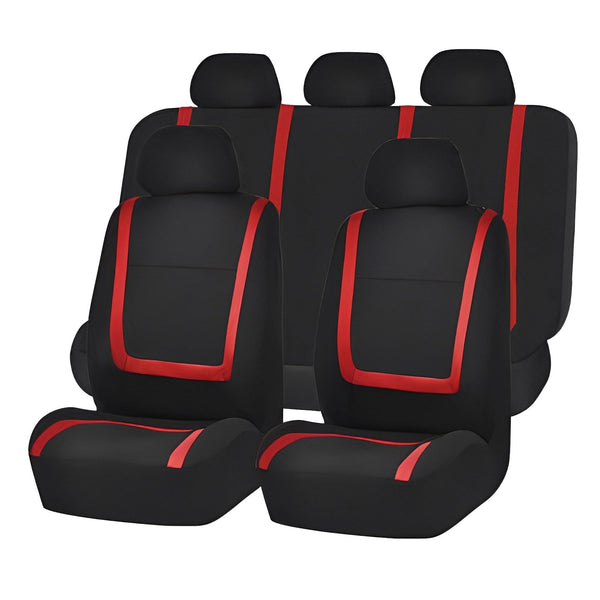 Huse universale scaune auto rosii, Carguard