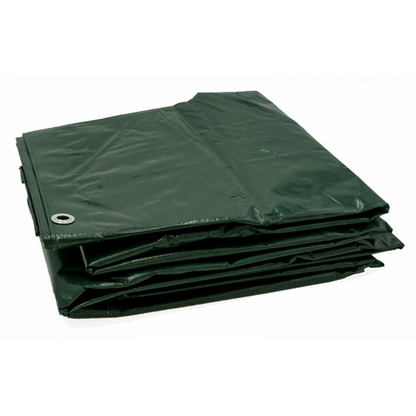 Prelata verde 3x4 m 120 g/mp - material impermeabil