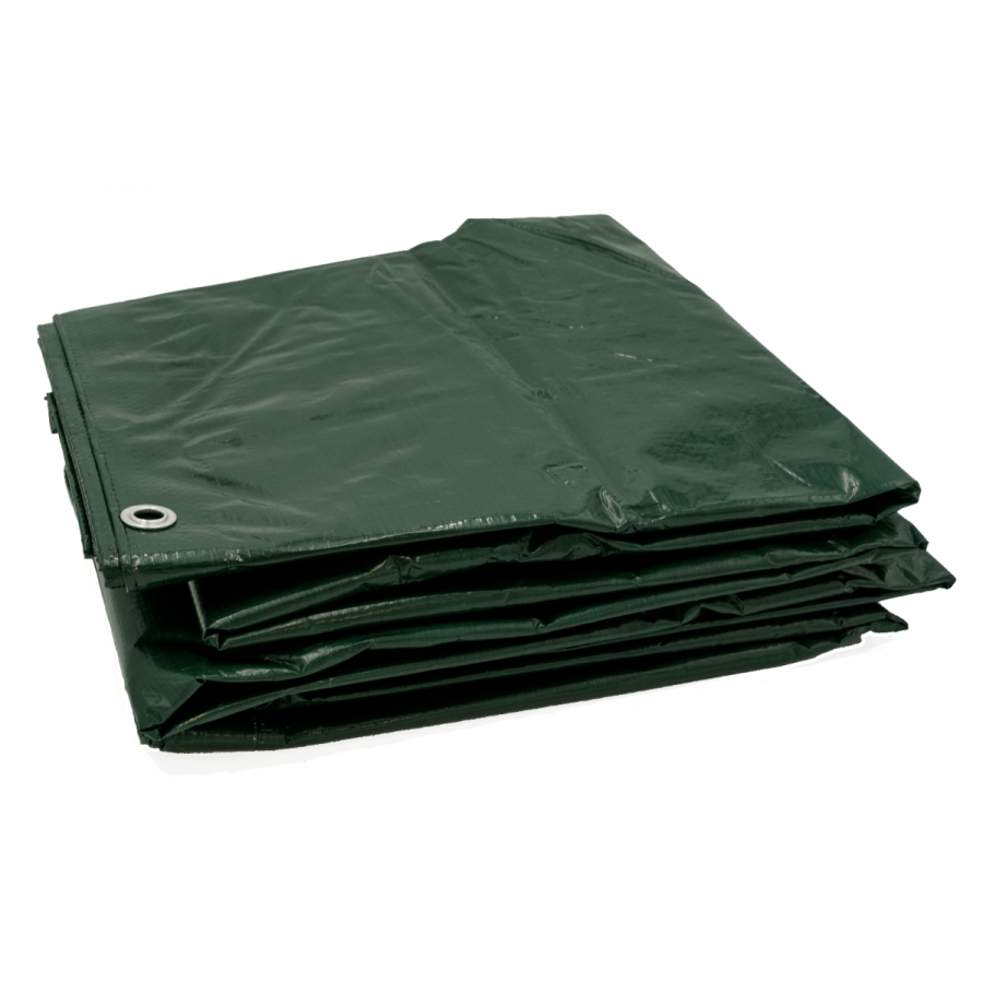 Prelata verde 6x10 m 120 g/mp - material impermeabil