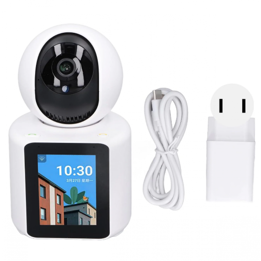 Camera video bidirectionala 360°, LCD 2.8", HD 1080p - imagine 2