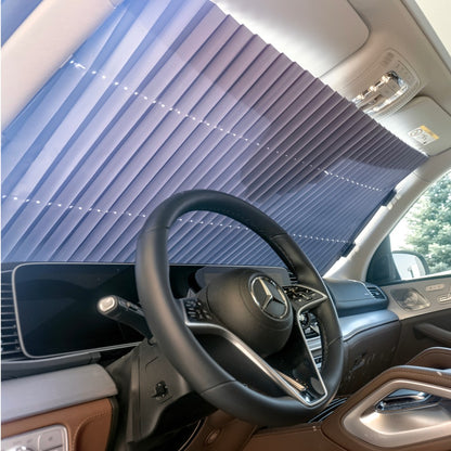 Parasolar auto retractabil Carguard - mecanism retractabil
