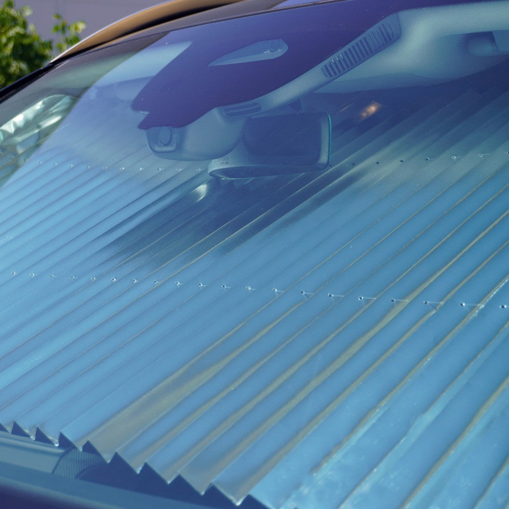 Parasolar auto retractabil Carguard - pliat