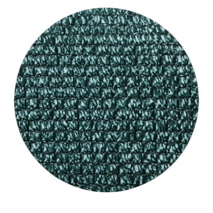 Plasa de umbrire verde 160 g/mp - detaliu tesatura densa