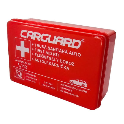 Trusă sanitară auto omologată R.A.R., Carguard