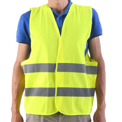 Vestă reflectorizantă de siguranță auto, Carguard - Mărime XL, 60x70 cm